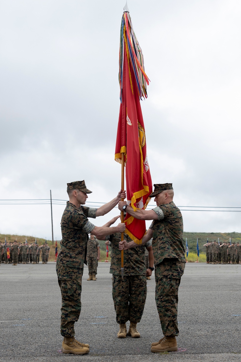 1st Intelligence Battalion change of command ceremony