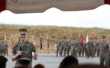 1st Intelligence Battalion change of command ceremony