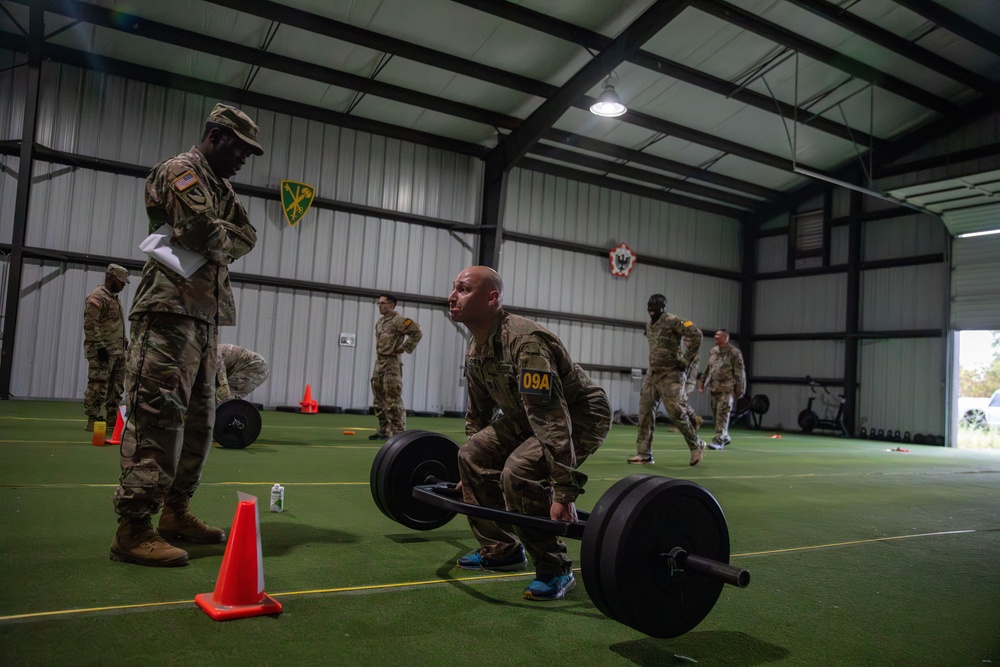 First Army Division West Best OCT Day One PT test