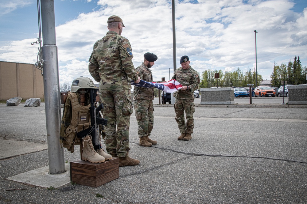 Security Forces Defenders at Clear Space Force Station recognize National Police Week