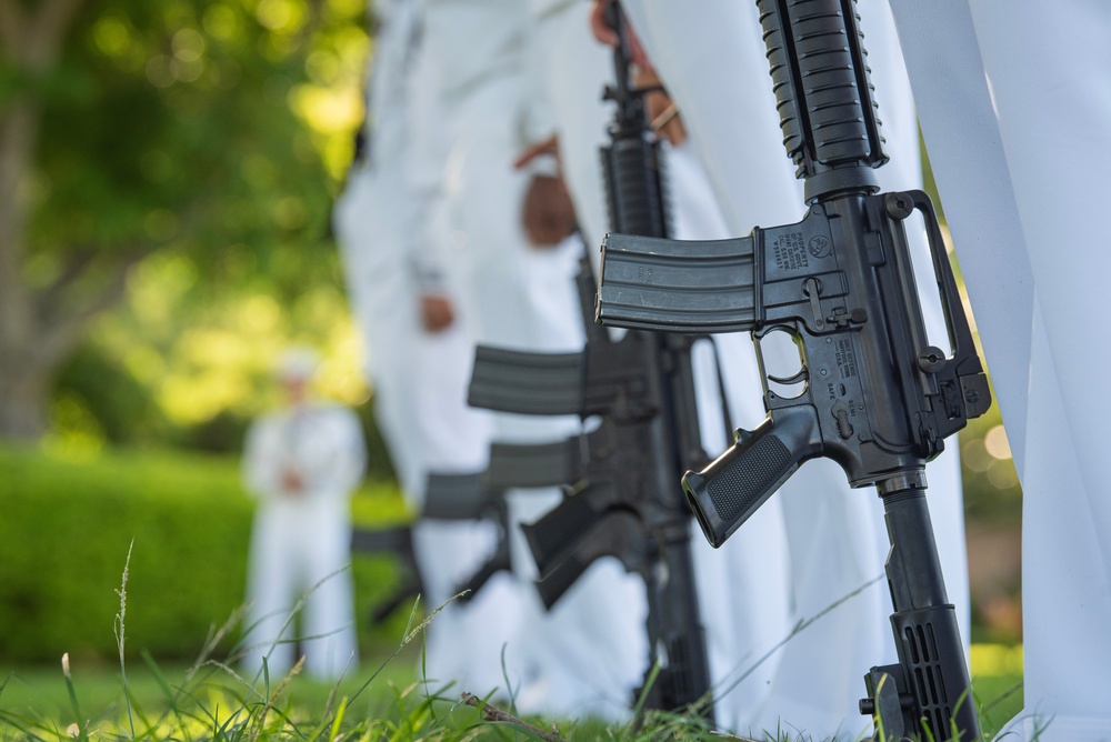 U.S. Navy Seaman First Class James W. Holzhauer Interment Ceremony