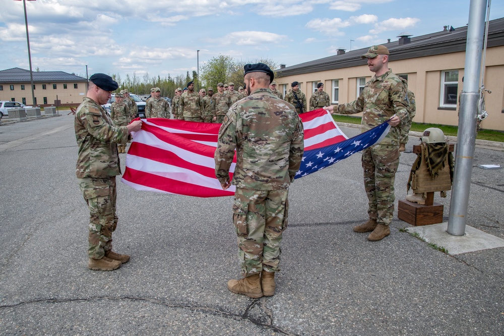 Security Forces Defenders at Clear Space Force Station recognize National Police Week