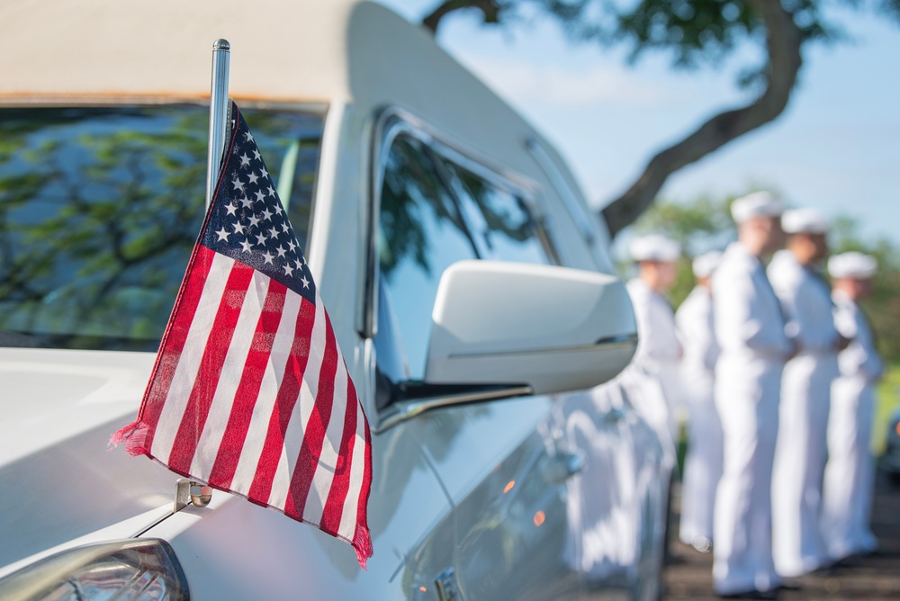 U.S. Navy Seaman First Class James W. Holzhauer Interment Ceremony