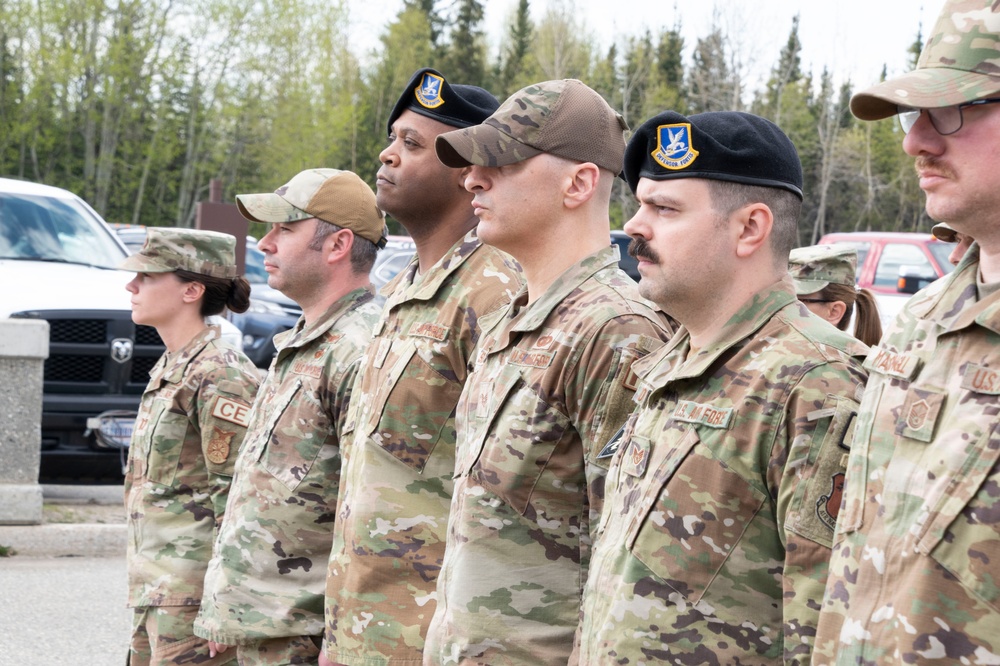 Security Forces Defenders at Clear Space Force Station recognize National Police Week