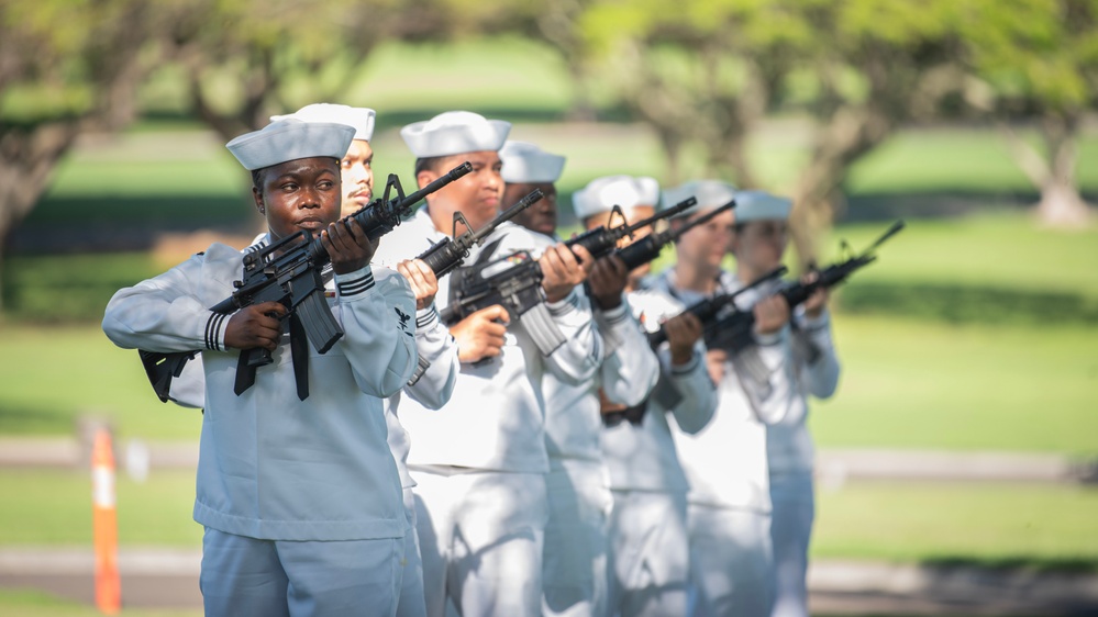 U.S. Navy Seaman First Class James W. Holzhauer Interment Ceremony