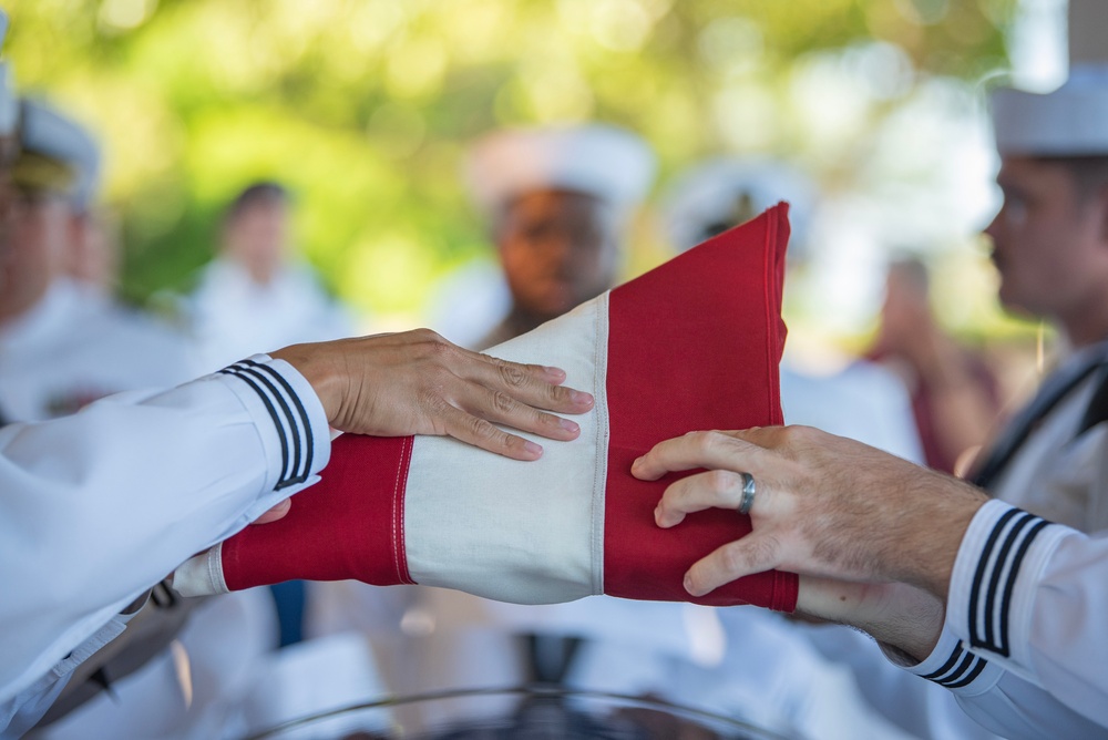 U.S. Navy Seaman First Class James W. Holzhauer Interment Ceremony