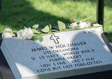 U.S. Navy Seaman First Class James W. Holzhauer Interment Ceremony