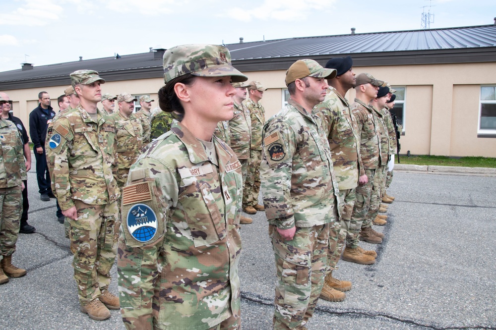 Security Forces Defenders at Clear Space Force Station recognize National Police Week