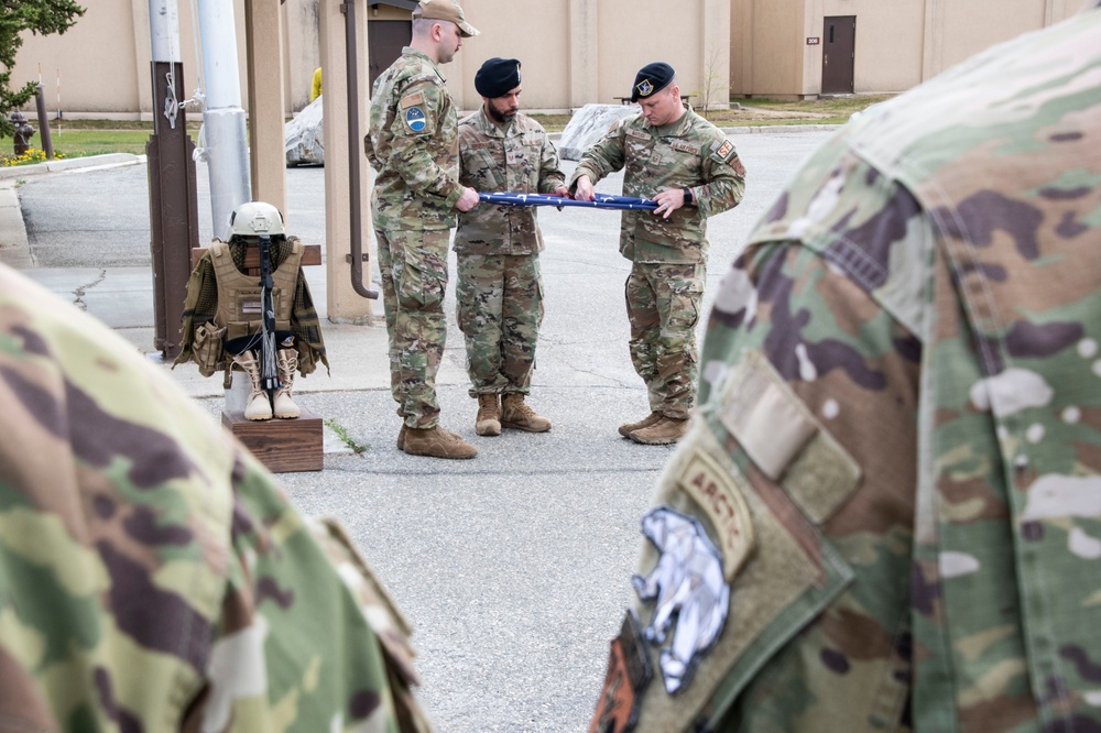 Security Forces Defenders at Clear Space Force Station recognize National Police Week