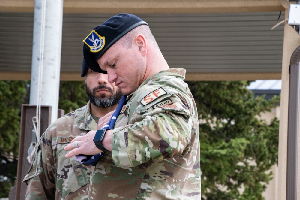 Security Forces Defenders at Clear Space Force Station recognize National Police Week