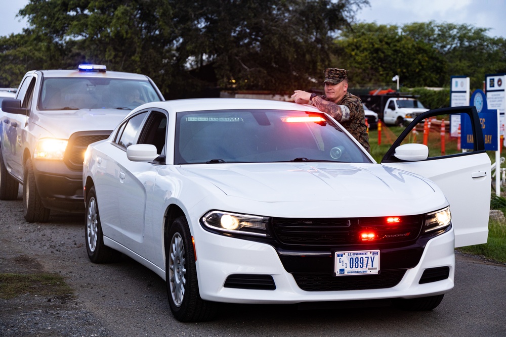 A Shining Tribute: MCBH PMO holds City of Blue Lights Parade in honor of fallen officers