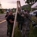 Competitors conduct Fuerzas Comando 24 Night Ruck March