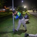 Competitors conduct Fuerzas Comando 24 Night Ruck March