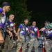 Competitors conduct Fuerzas Comando 24 Night Ruck March