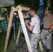 Competitors conduct Fuerzas Comando 24 Night Ruck March