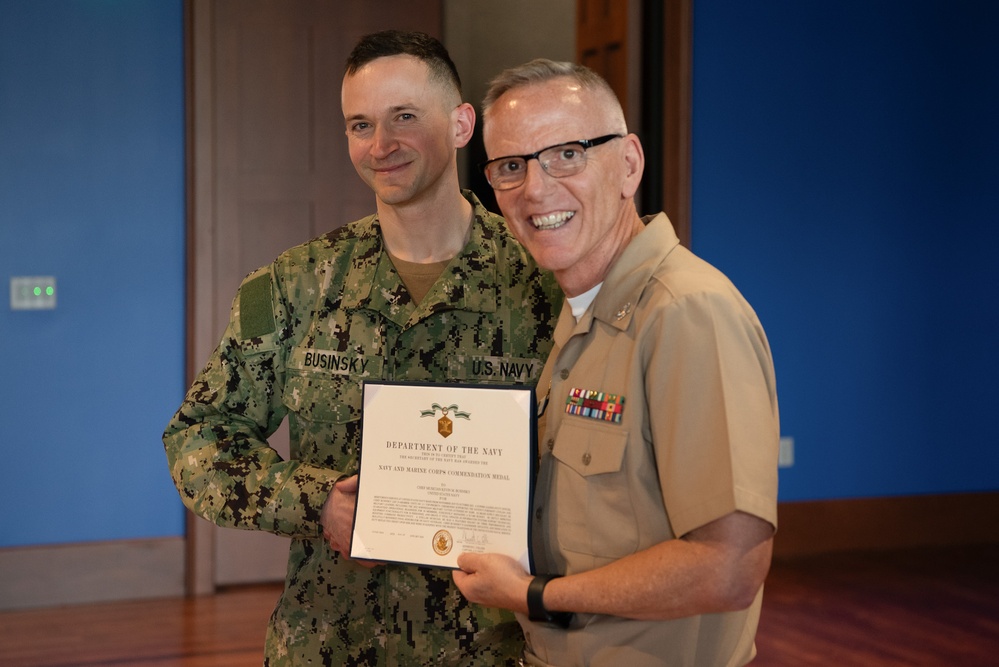 US Navy Band All Hands Awards Presentation