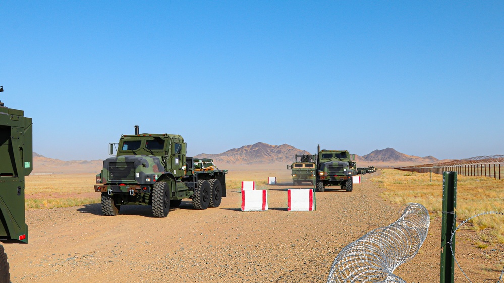 Native Fury 24: Convoy from the Yanbu commercial port to LSA Jenkins