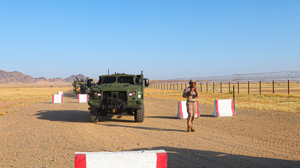 Native Fury 24: Convoy from the Yanbu commercial port to LSA Jenkins