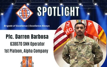 2d TSB Spotlight: Pfc. Darren Barbosa