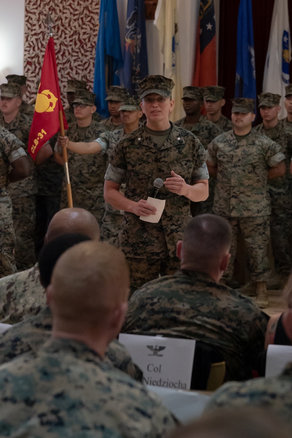 Combat Logistics Battalion 31 Change of Command