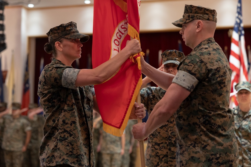 Combat Logistics Battalion 31 Change of Command