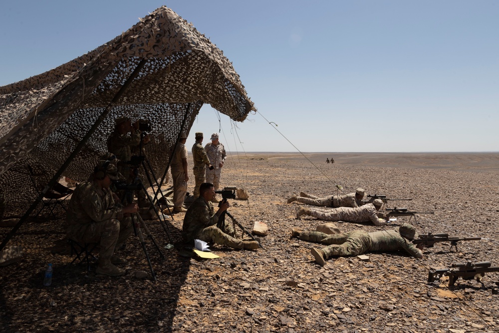 Eager Lion 2024 Sniper Competition and Mortar Range