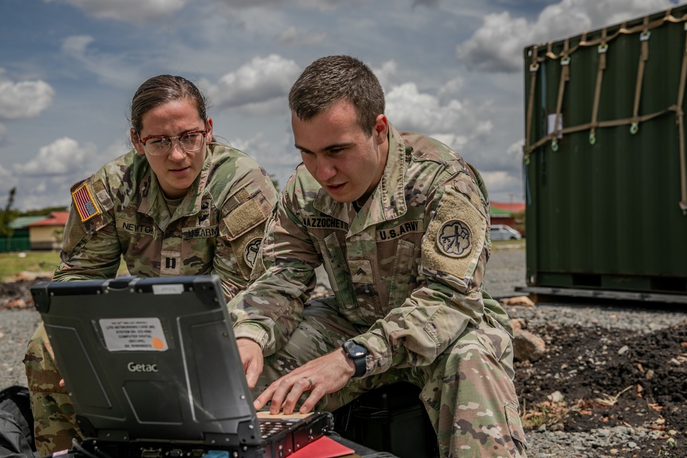 307th S6 team supports Justified Accord 2024