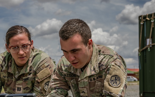 307th S6 team supports Justified Accord 2024