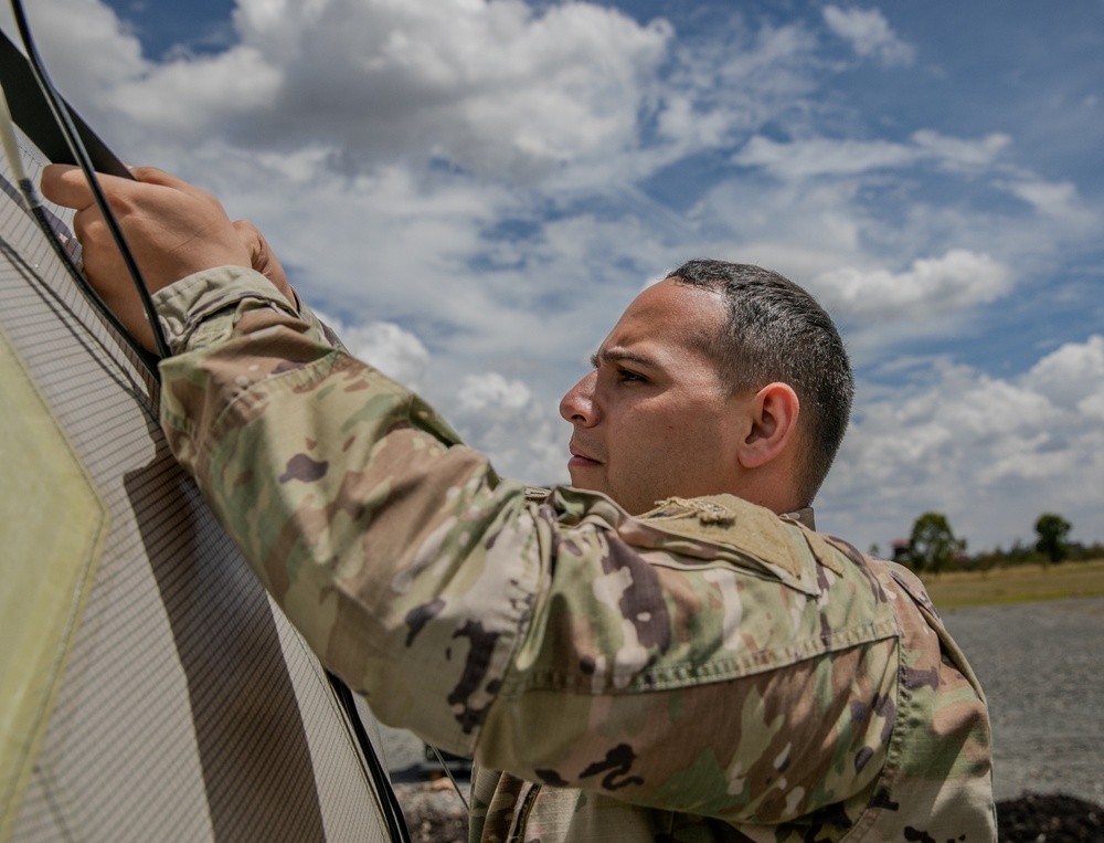 307th S6 team supports Justified Accord 2024