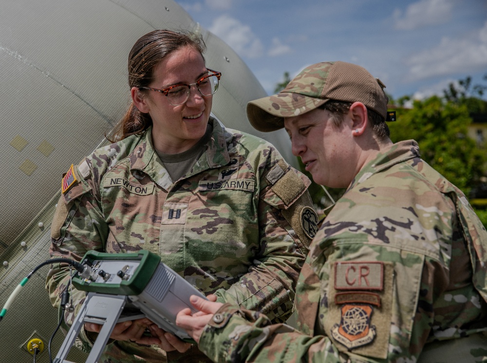 307th S6 team supports Justified Accord 2024