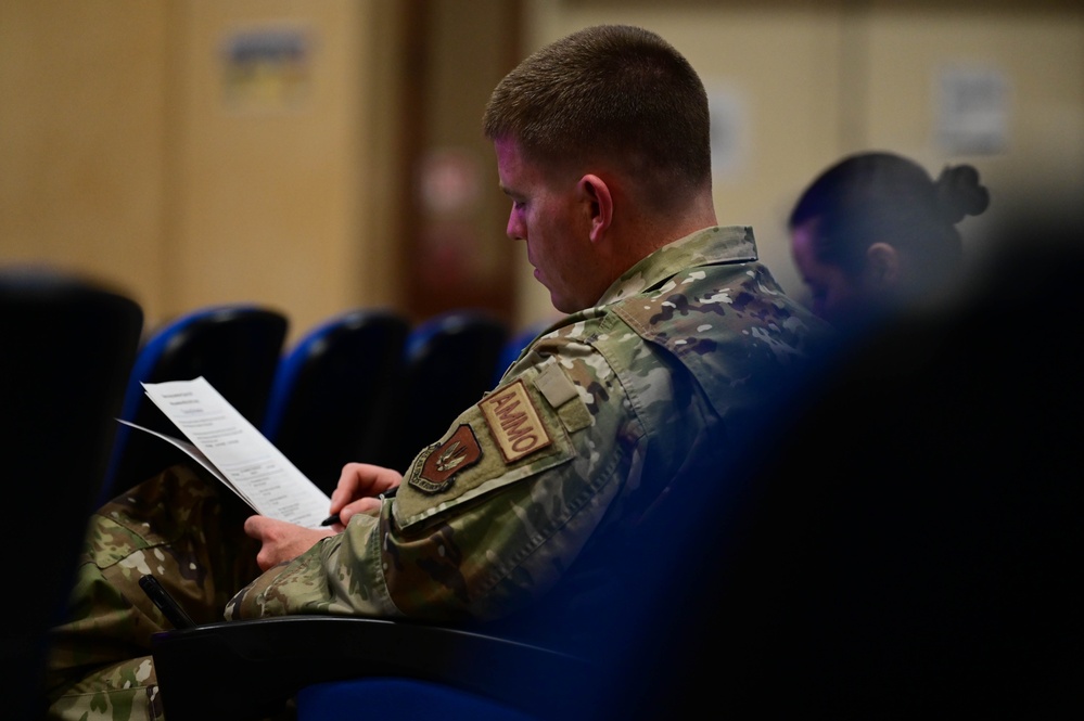 31st Fighter Wing Hosts Federal Voting Assistance Workshop