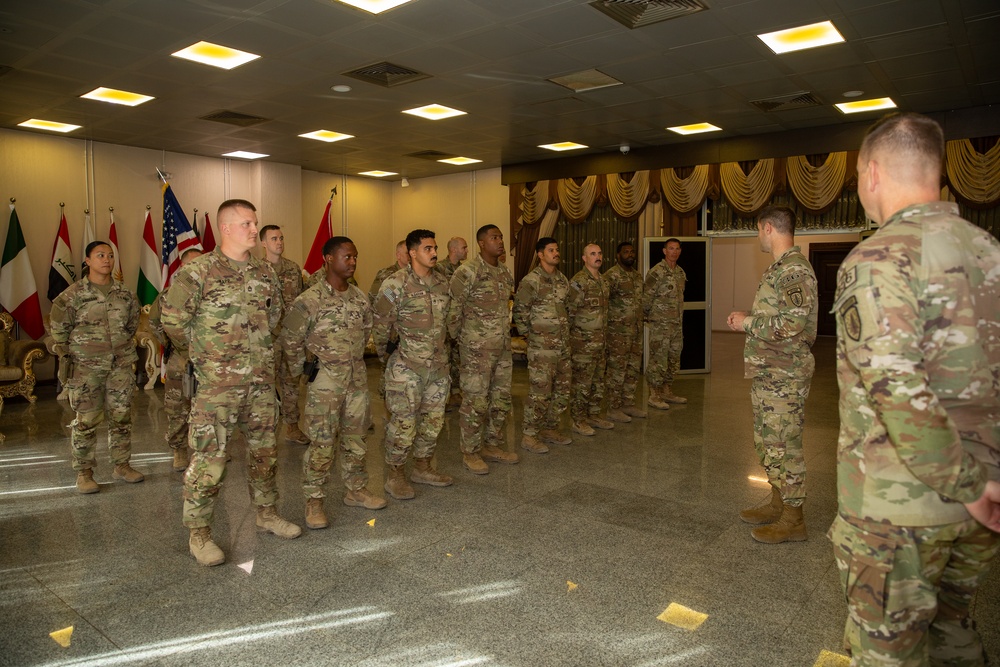 5th Battalion, 3rd SFAB Patching Ceremony