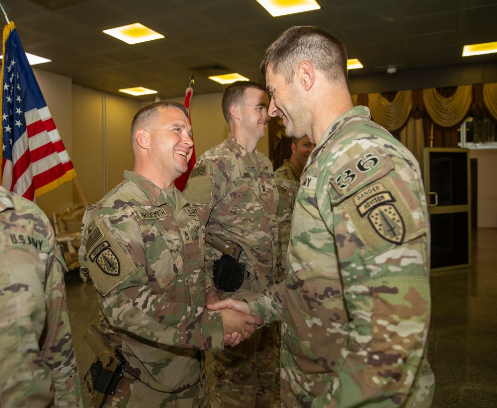 5th Battalion, 3rd SFAB Patching Ceremony