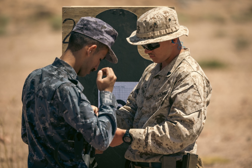 U.S. Marines with 4th Combat Engineer Battalion Assist Jordanian and Saudi Arabian Armed Forces at the Small Arms Range During Eager Lion 24