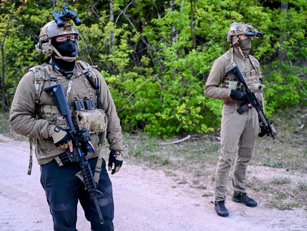 57th Rescue Squadron Airmen simulate OPFOR