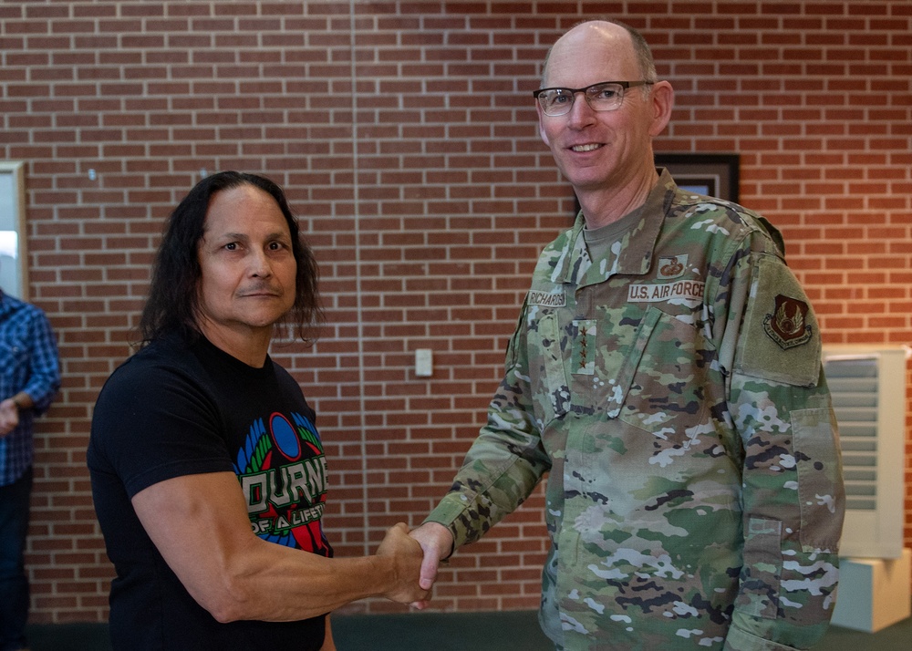 AFMC Commander visits Tinker to get updates on key missions