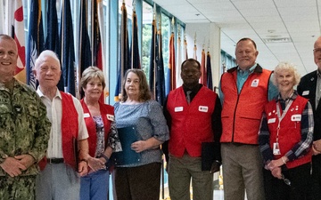 Cherry Point Clinic Honors American Red Cross Volunteers