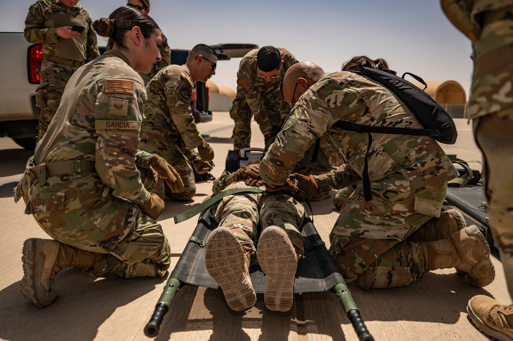 378 EMDS exercise critical care capabilities