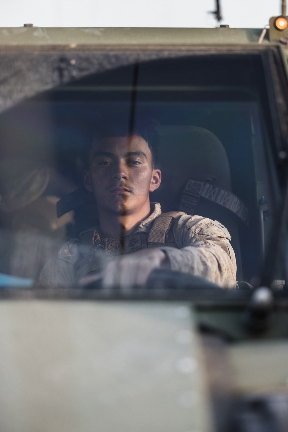 2nd Distribution Support Battalion Conduct Night Convoy Operations During Native Fury 24
