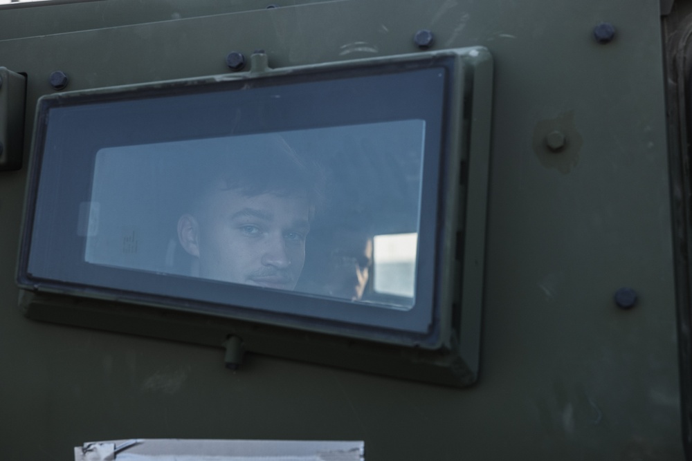 2nd Distribution Support Battalion Conduct Night Convoy Operations During Native Fury 24