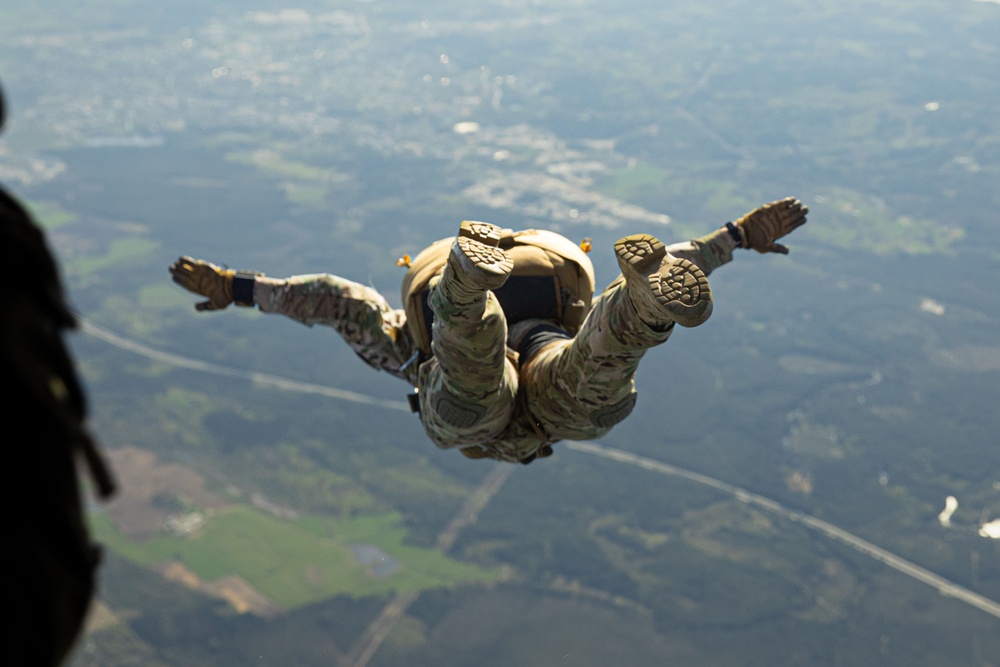 DVIDS - Images - Green Berets execute military free fall at Swift ...