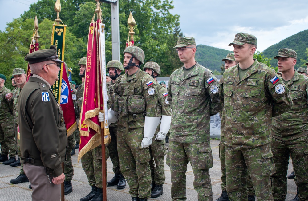 30 years of partnership with the Slovak Armed Forces