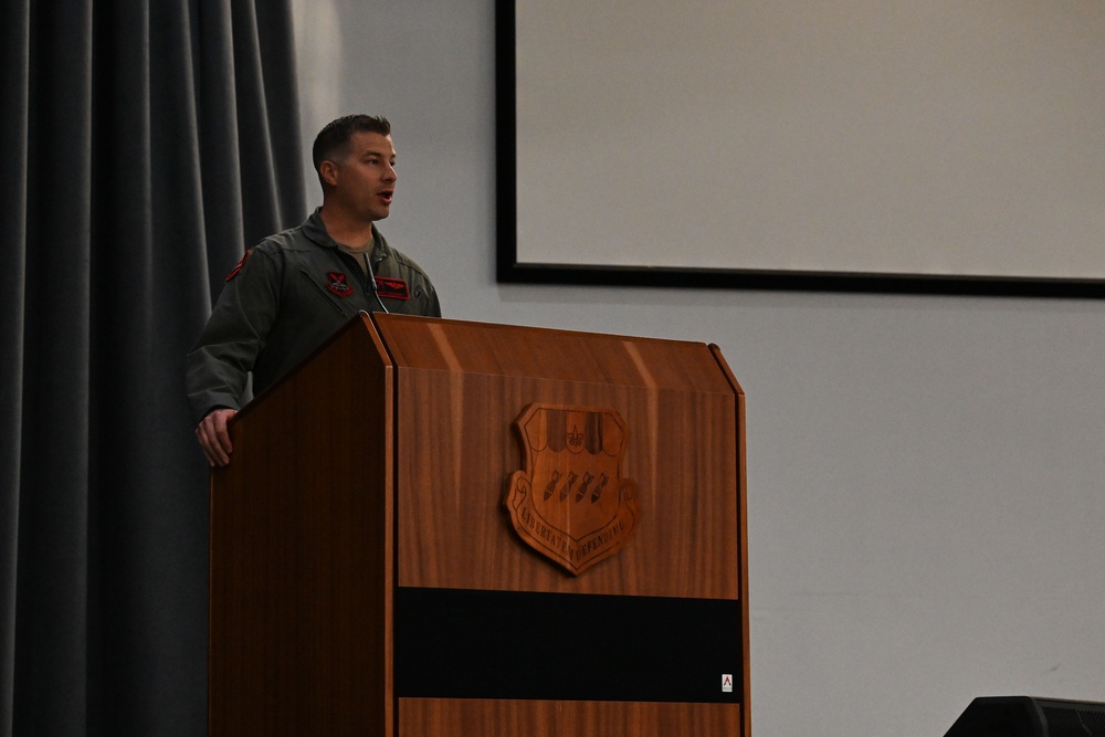 96th Bomb Squadron Change of Command