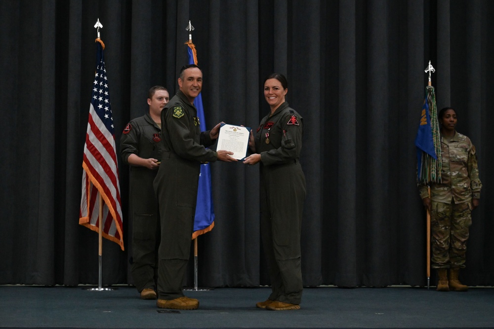 96th Bomb Squadron Change of Command