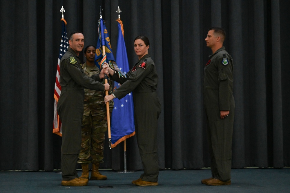 96th Bomb Squadron Change of Command