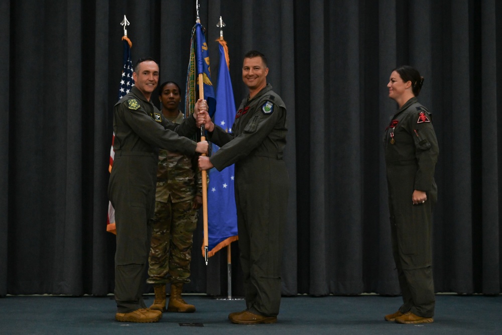 96th Bomb Squadron Change of Command