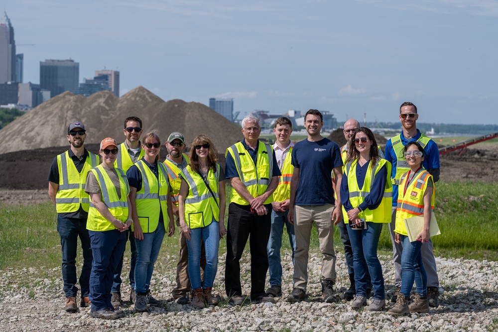 Sediment Recycling Facility Site Visit with Stakeholders