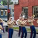 Marine Forces Reserve Brass Band performs at Lyons Street Fest