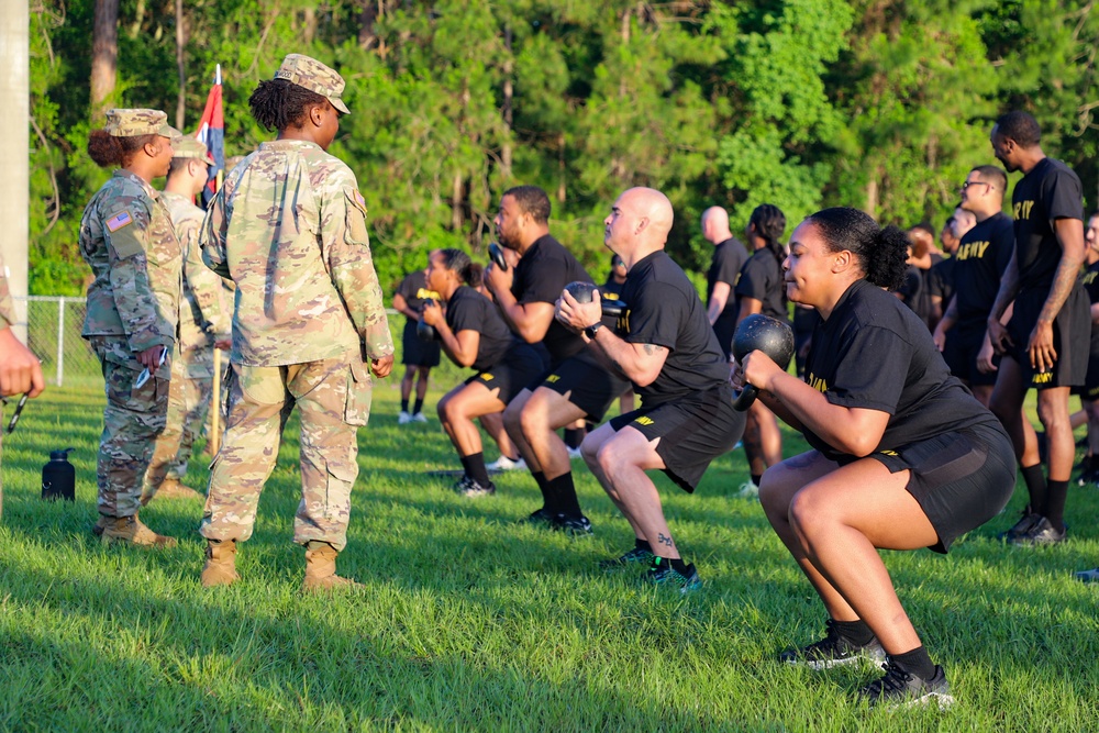 Hellraisers host physical fitness competition