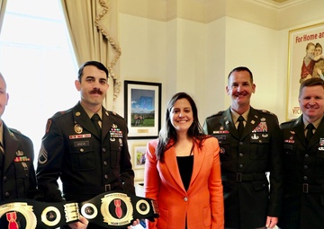 Army EOD Team of the Year winners recognized by Congressional leaders on Capitol Hill